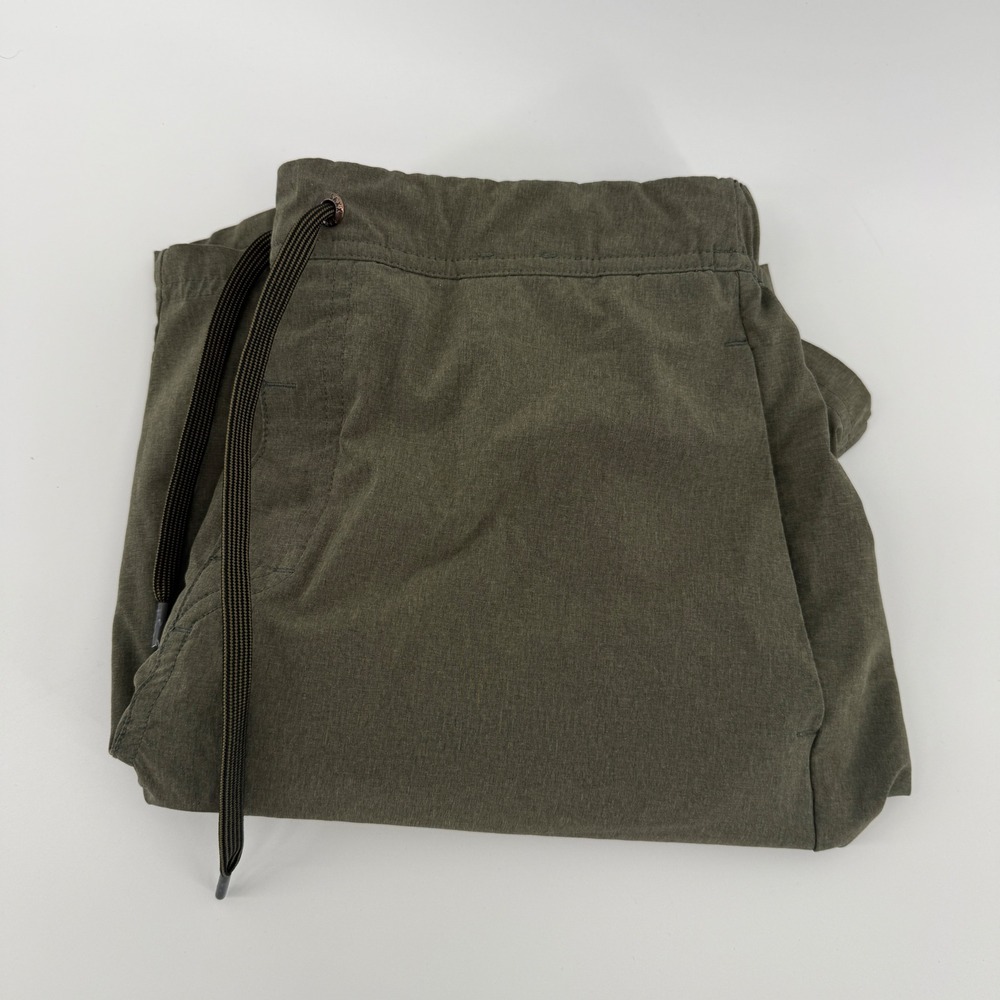 Saxx Sport 2 Life 2N1 Shorts Mens Small Olive Green BallPark Pouch 7 Inch Inseam